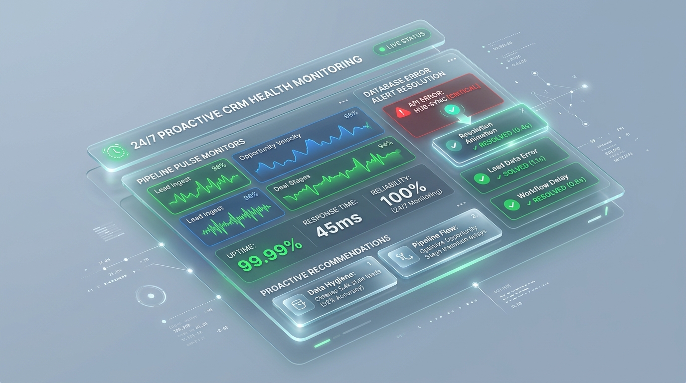 Continuous CRM Monitoring & Managed Support
